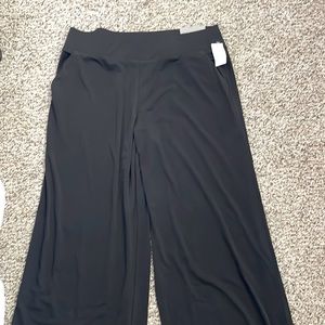 Wide leg dress pant